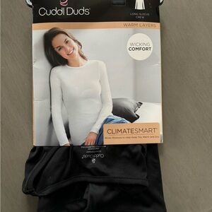 NWT cuddl duds long sleeve crew